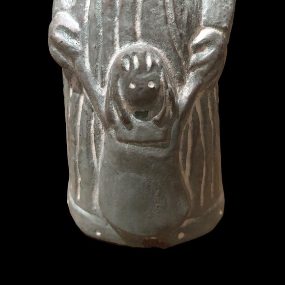 Isabel Bloom/Vintage/Cherub Girl w/ child/92/signed sculpture/ concrete figurine - Picture 4 of 9